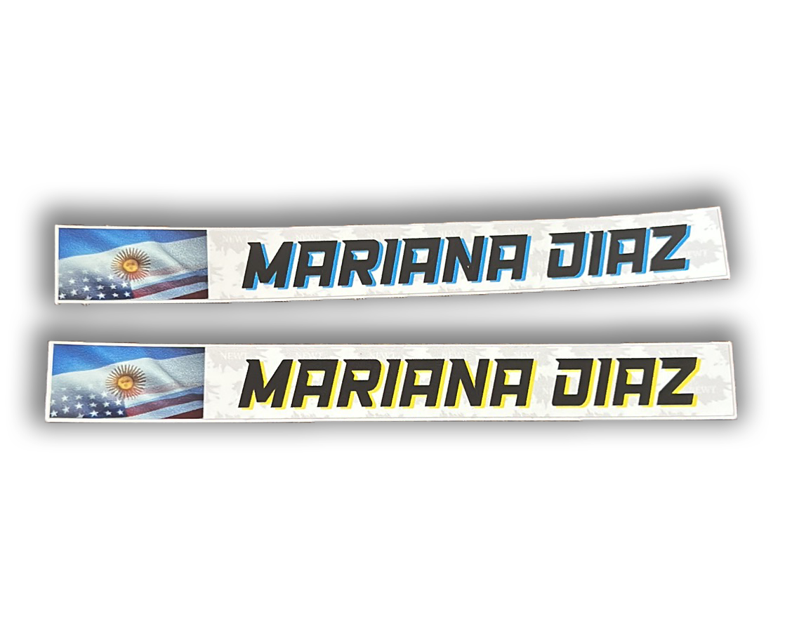 Custom Name Tag Stickers